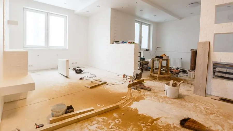 This is an image of what could a renovation service look like